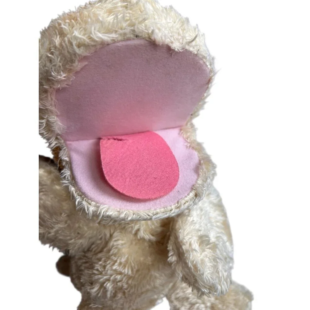 Aurora Garth Puppy Dog Hand Puppet Soft Fluffy Plush Toy Kids